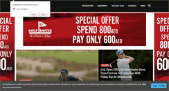 Desktop Screenshot of golfdigestme.com